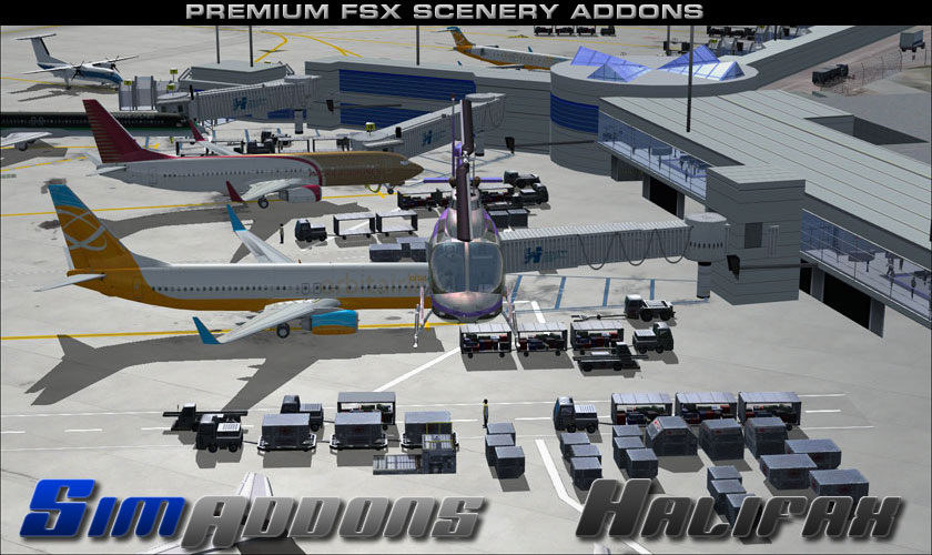FSX CYHZ Halifax Intl. Airport