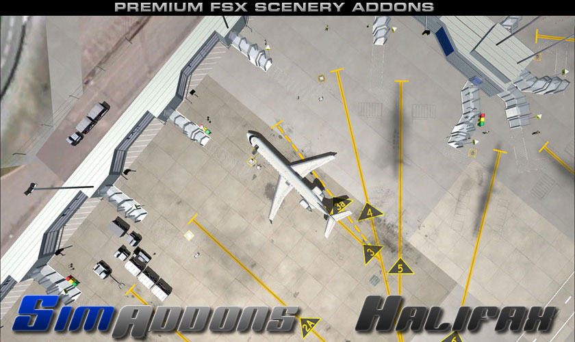 FSX new apron in DX10