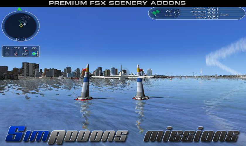 FSX multiplayer missions Halifax Red Bull Air Race