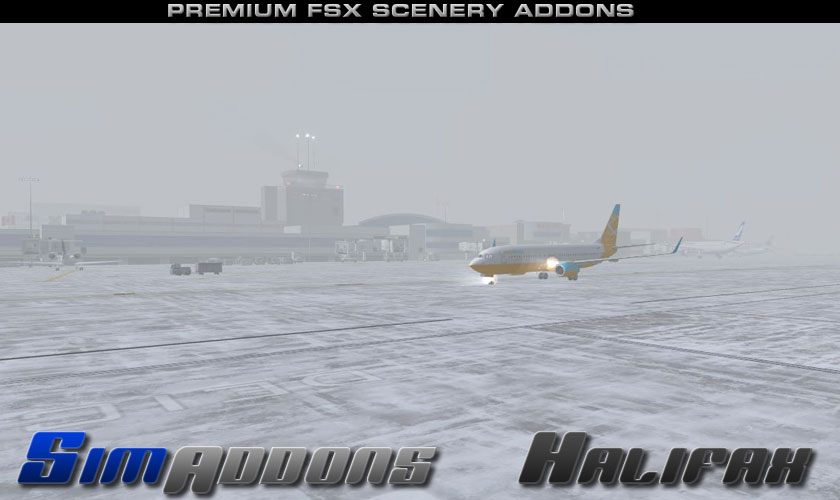 FSX Halifax CYHZ winter 